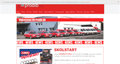 Desktop Screenshot of prodib.se